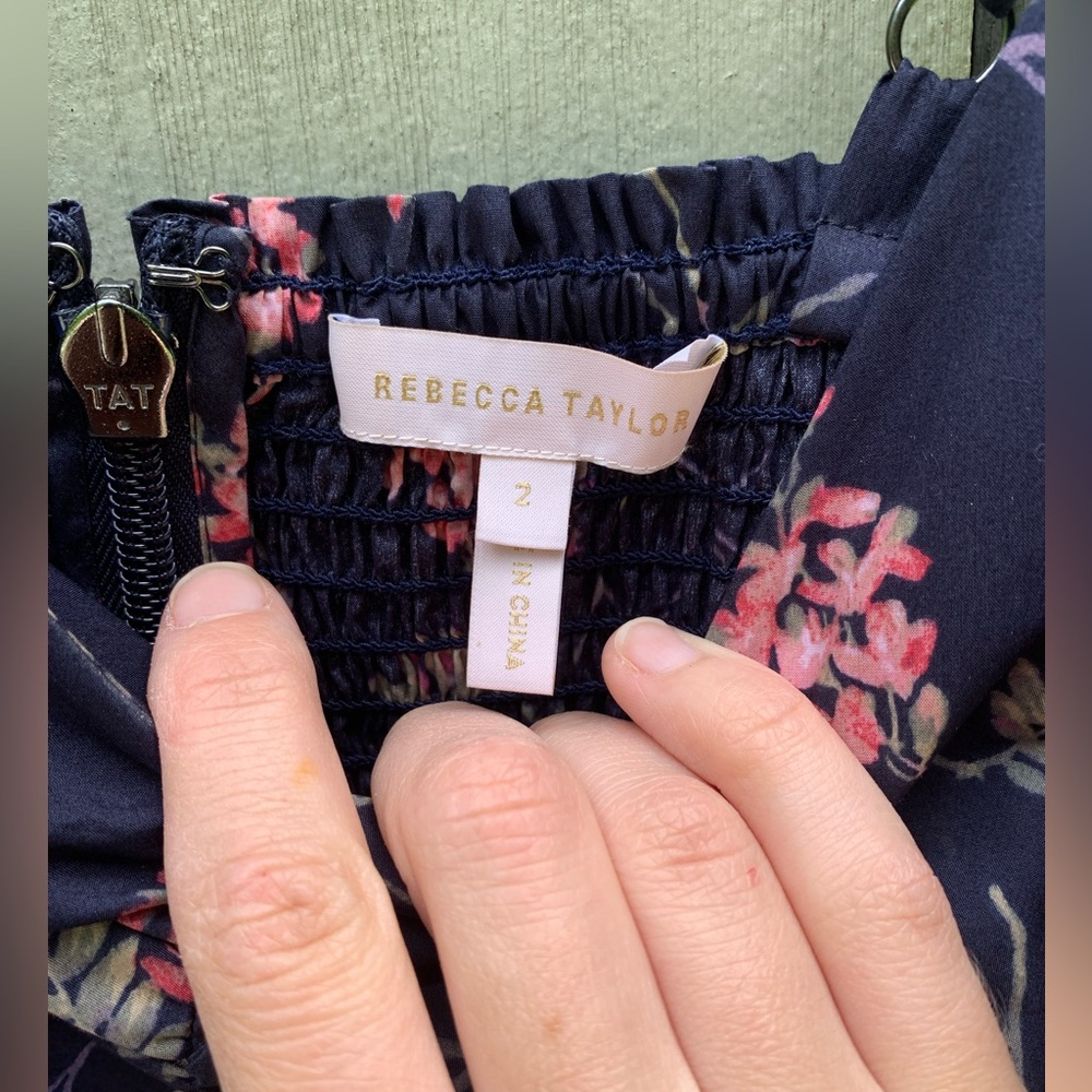 Rebecca taylor floral midi dress - Picture 4 of 8